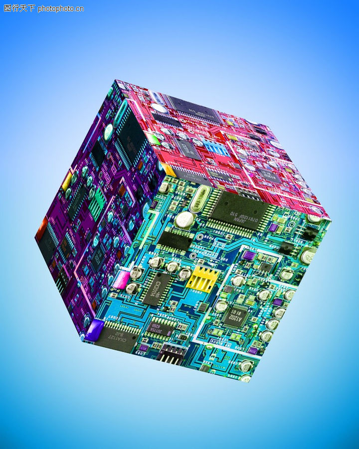 技图库-立方体+电子+魔方