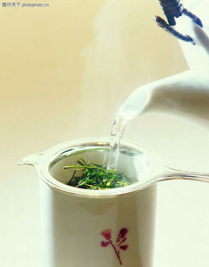 泡茶+茶叶+绿茶