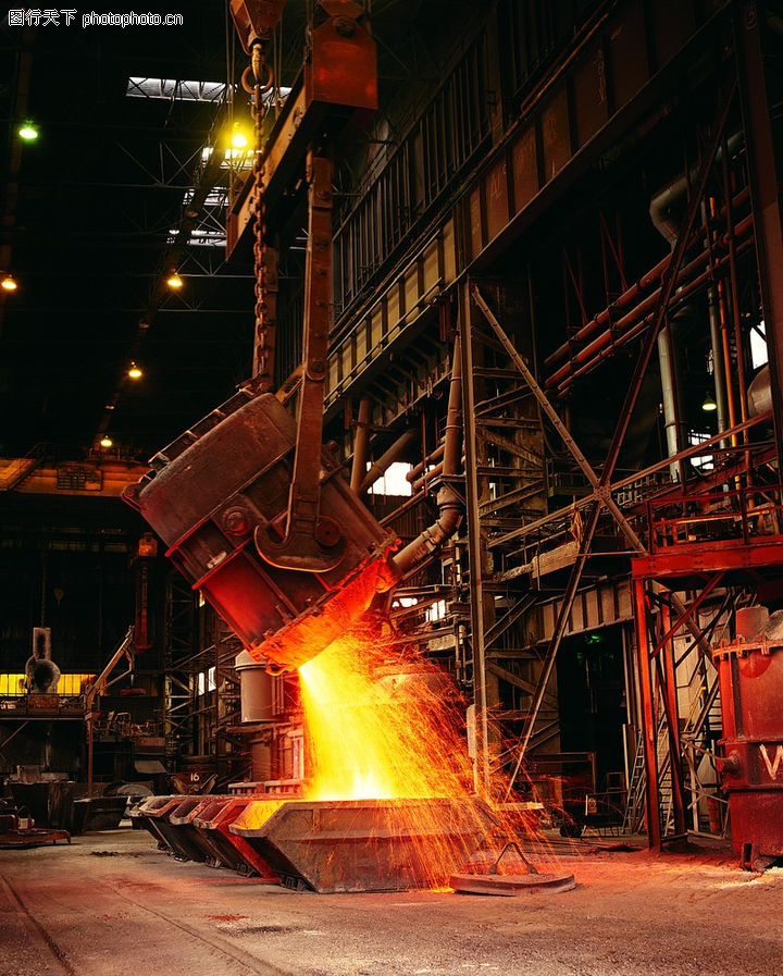 工业制造0014-工业制造图-工业图库-炼钢 钢斗