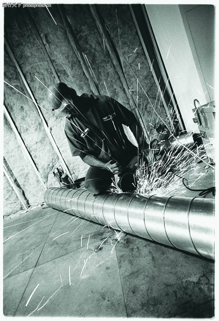 建筑工地0013-建筑工地图-建筑图库-电焊 作业