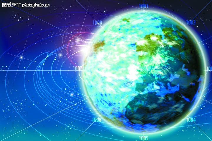 数字地球0058-数字地球图-科技图库-宇宙 外发