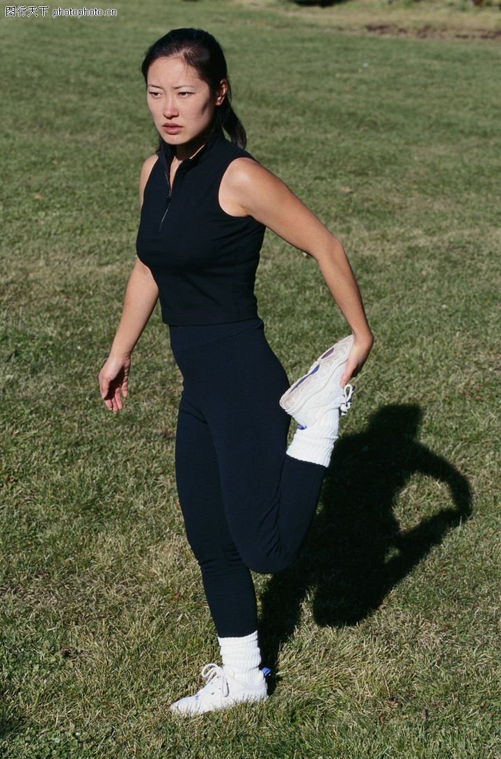 野外运动0129-野外运动图-运动图库-女孩 黑色
