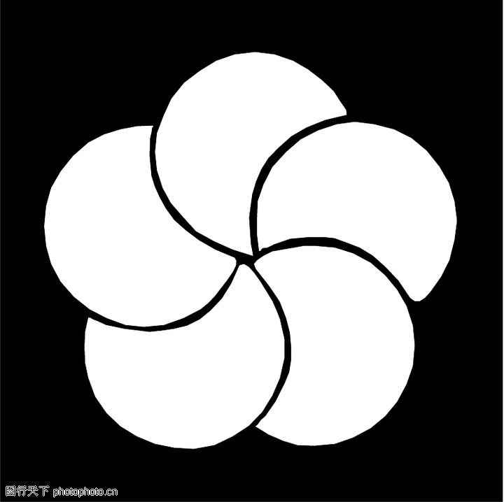 标识图形,亚洲图案0103