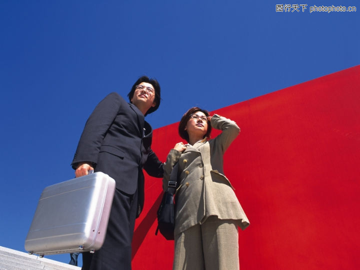 领形象0059-白领形象图-商业金融图库-出差 手