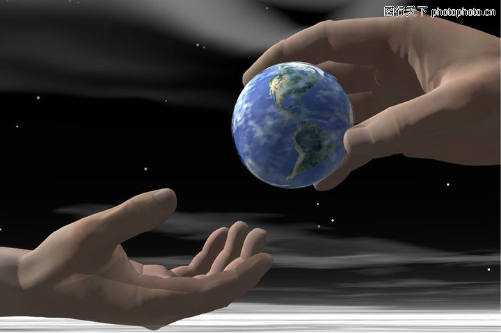 创意无限0079-创意无限图-未来科技图库-给予 下一代 好环境