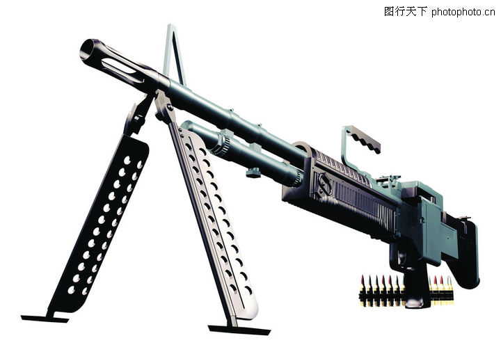 轻兵器0062-轻兵器图-静物写真图库-枪口 枪架 武器
