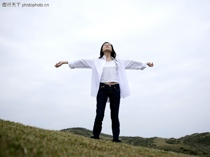 休闲保健,草地+散心