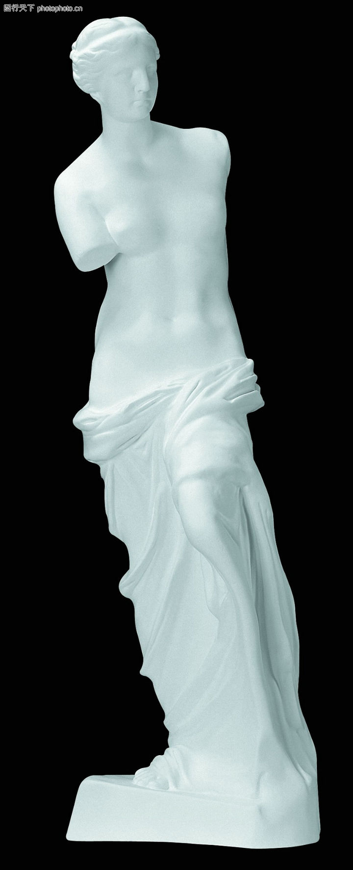 石膏像0075-石膏像图-古典艺术图库-维纳斯 断臂 女郎
