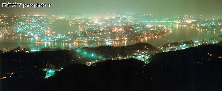 夜景-重庆市图-全国各省美景图库-重庆 夜市 繁华
