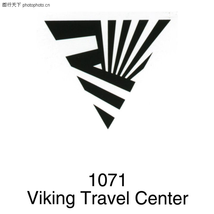 旅行社0035-旅行社图-世界标识图库-Viking 1071 三角形