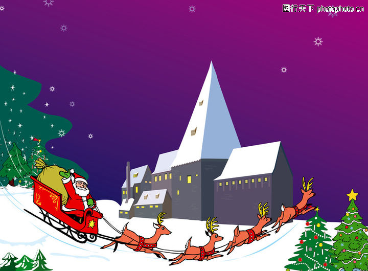 中国传统,圣诞老人