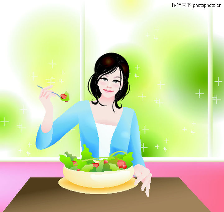 美食漫画吃人物7动漫第出轨话图片