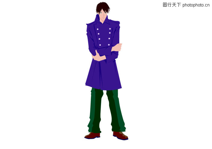 帅气 服装 长衫图片