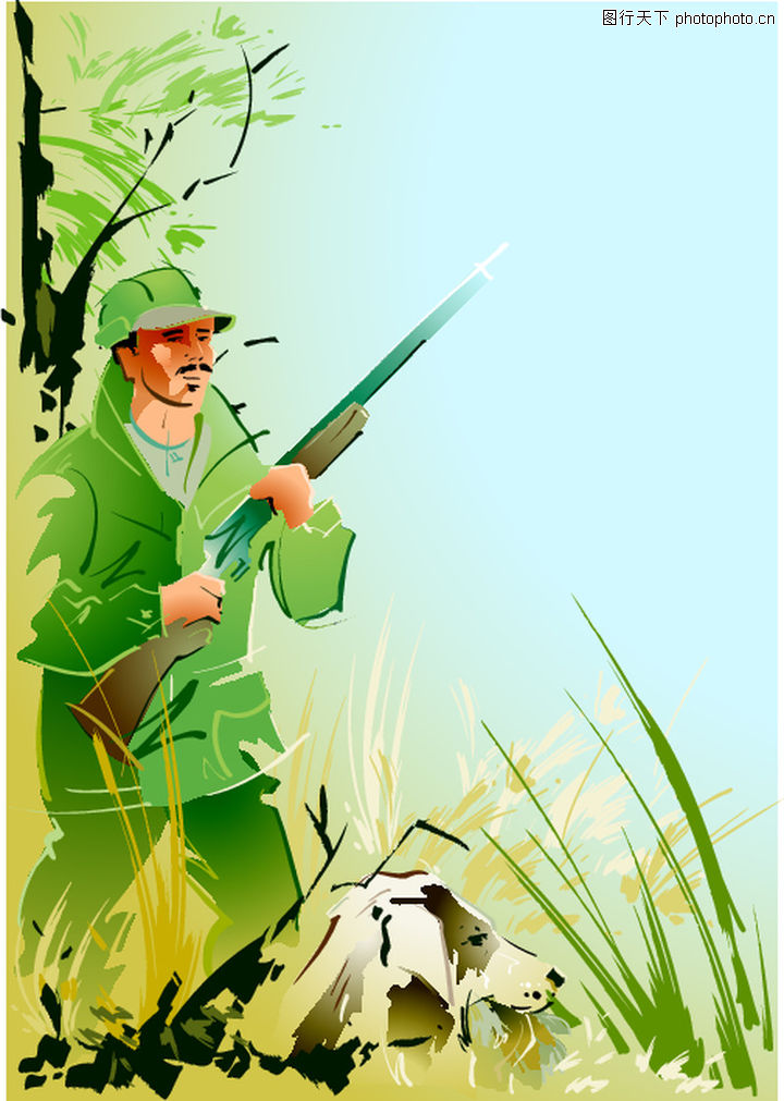 2014卡通猎人图片卡通猎人图片 卡通猎人简笔画图片