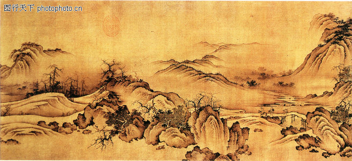 中国山水名画