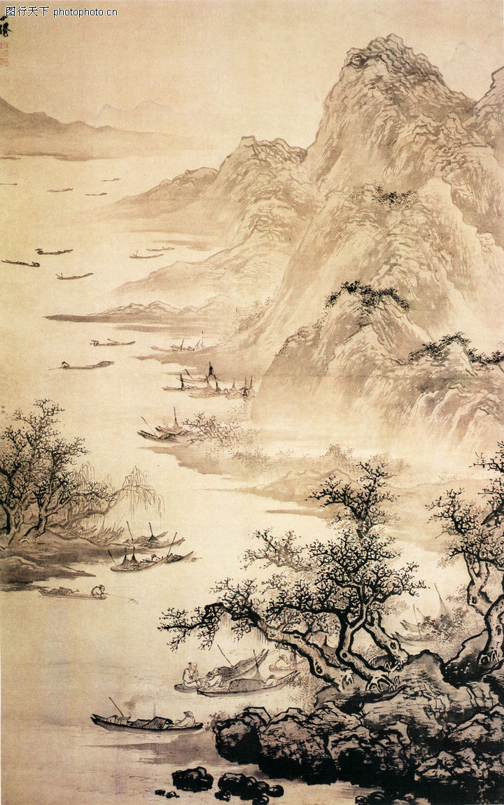 山水名画,中国传世名画