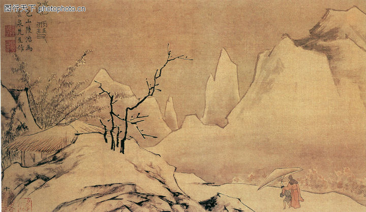 山水名画,中国传世名画