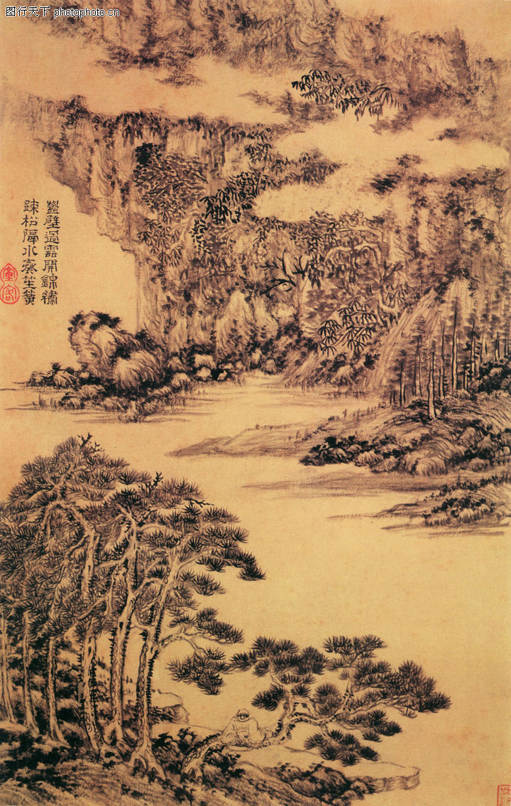 山水名画,中国传世名画