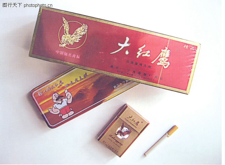 大红鹰-004-烟酒饮料图-中国品牌年鉴2004图库