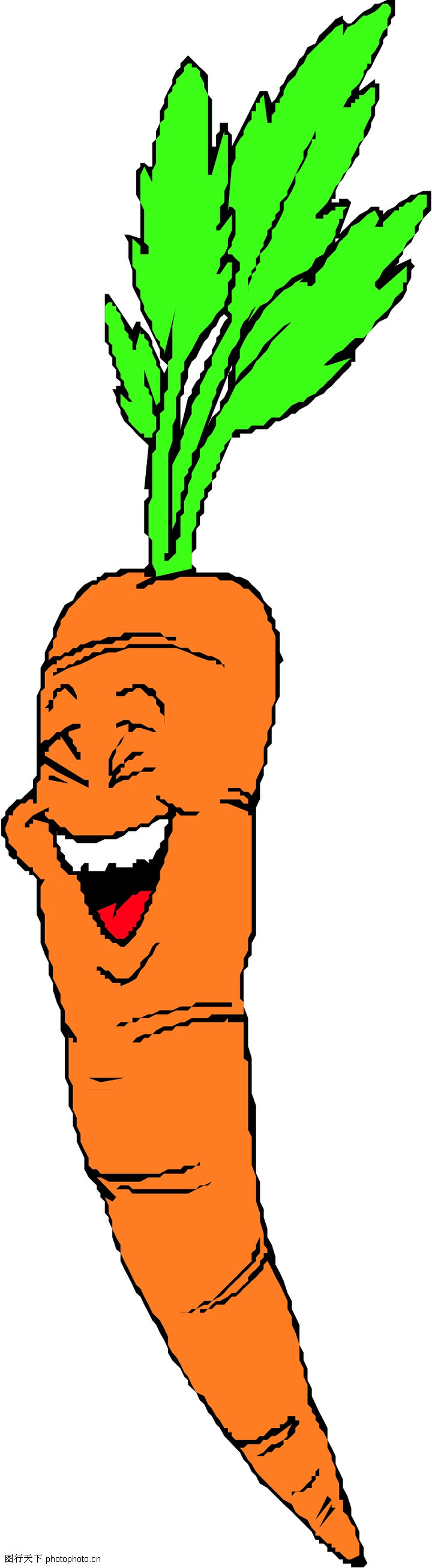Морковь анимация