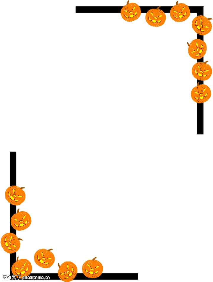 季节装饰,边框背景,季节装饰0208