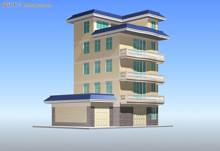 案例0008-颜色图-国内建筑设计住宅图库-住宅产品系列包装设计图片
