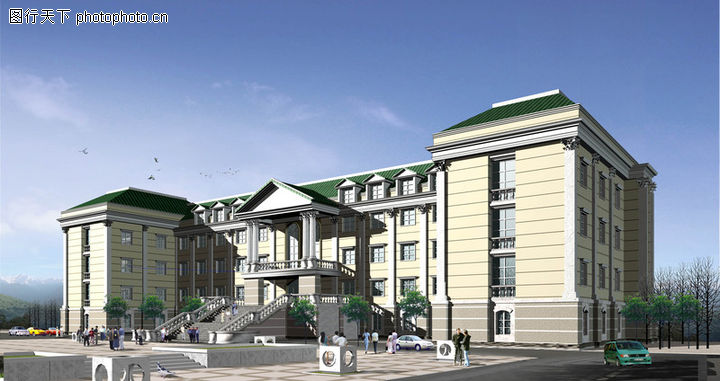 欧式办公楼 国内建筑设计案例