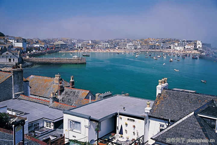 英伦风情,文化,平房 楼顶 俯瞰,英伦风情0016