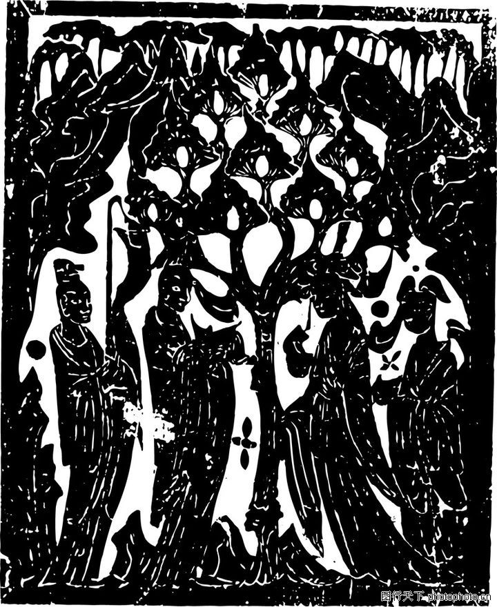 魏晋南北朝1148-魏晋南北朝图-中国古图案图库