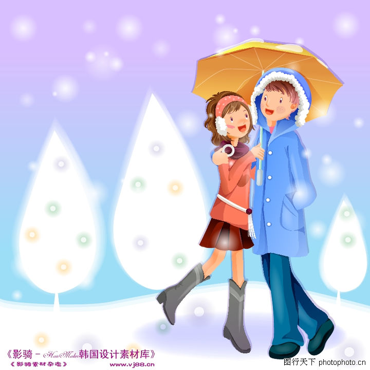 冬日恋人0041-冬日恋人图-人物图库-浪漫 冬日