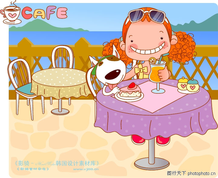 可爱胖女孩0031-可爱胖女孩图-人物图库-柠檬