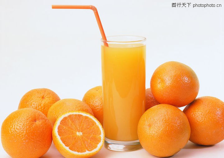 品文化0060-饮品文化图-饮食水果图库-橙子橙