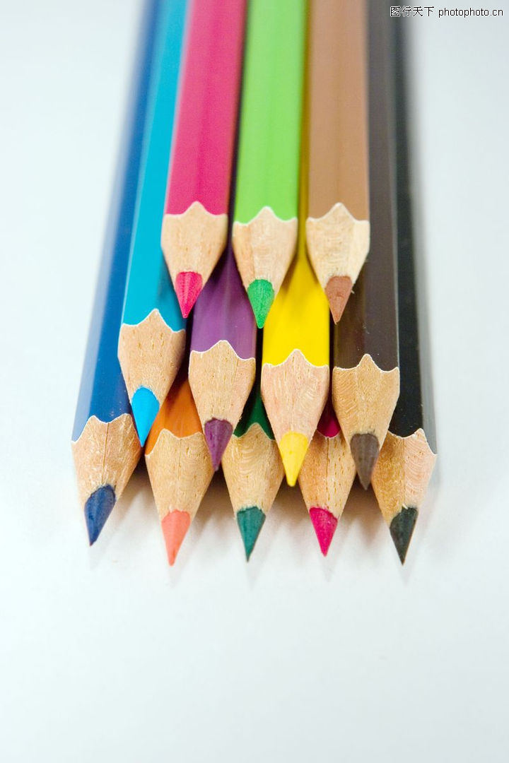 彩笔,静物,彩色铅笔,彩笔0232