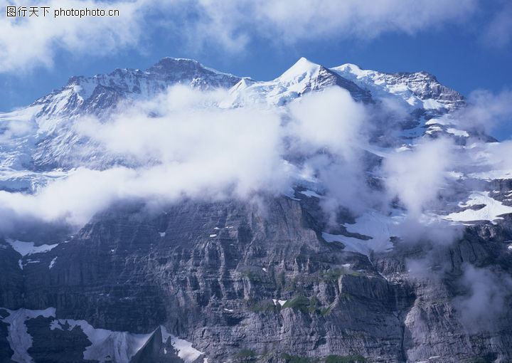 世界山脉0043-世界山脉图-自然风景图库-雪地