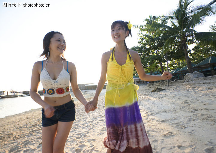 夏日少女海滩0079-夏日少女海滩图-生活方式图