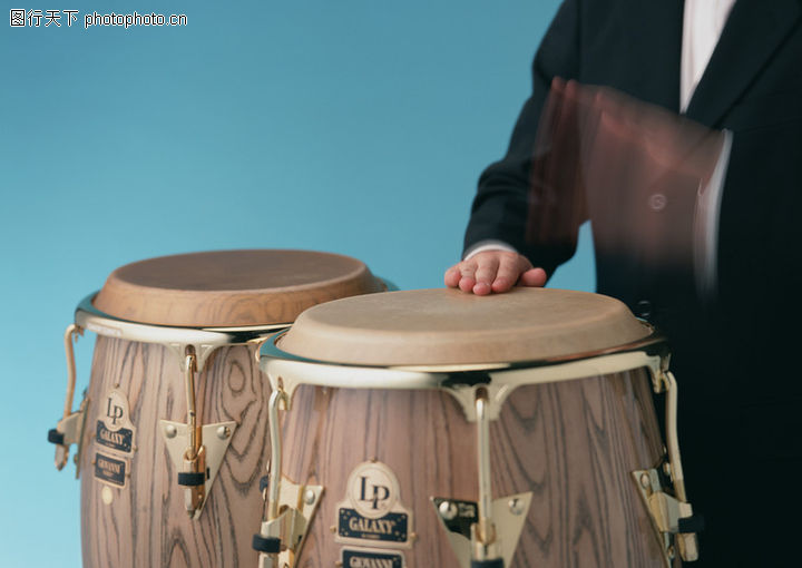 演奏乐器0171-演奏乐器图-静物图库-大鼓 手拍