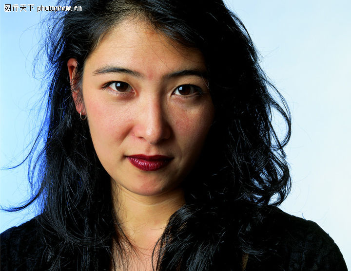 人物0098-亚洲人物图-人物图库-面容 严肃 黑<em>头发</em>
