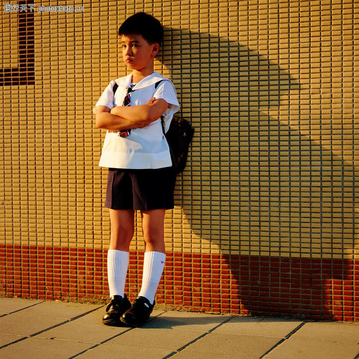 儿童表情0235-儿童表情图-表情图库-白色袜子