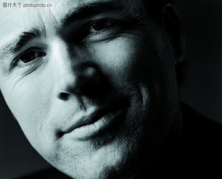 表情,黑白人生