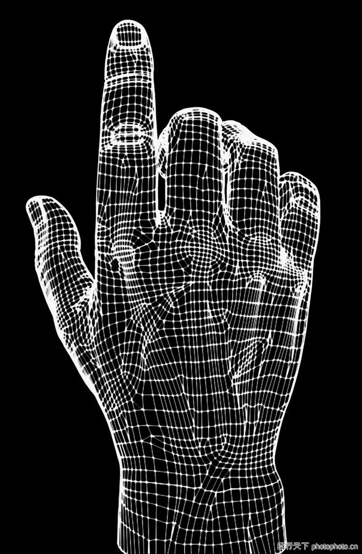 科技模型,科技,三维手