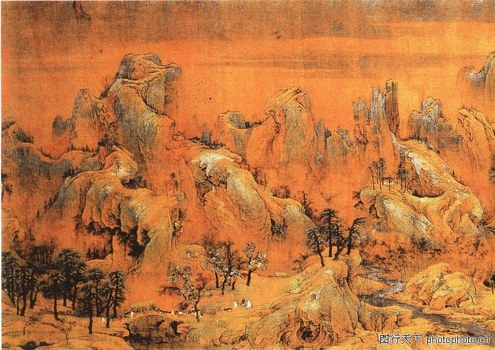 中国山水名画