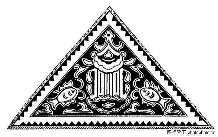 虫鱼0153-虫鱼图-综合图库-等边三角形