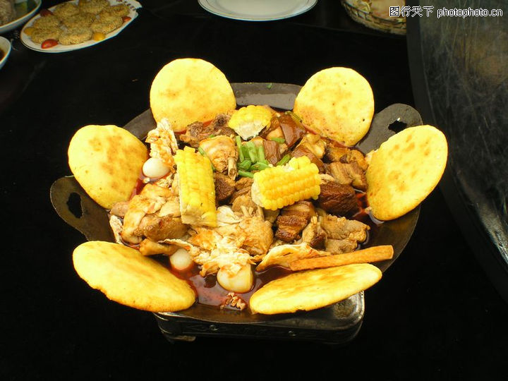 农家一锅香图片-蒸菜热菜图-菜谱制作图库;