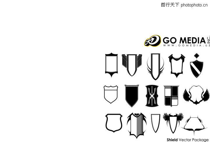 各种logo欧式图形造型