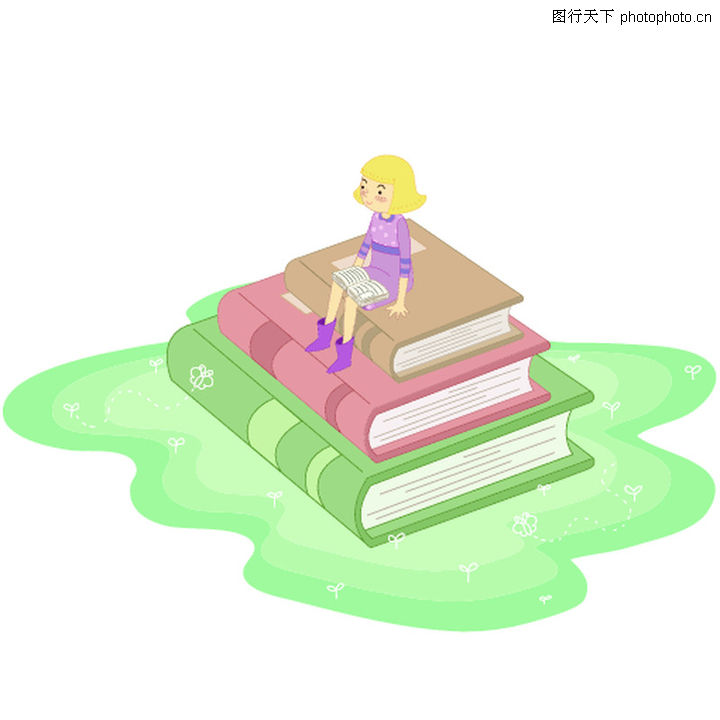 儿童休闲0036-儿童休闲图-少年儿童图库-书籍