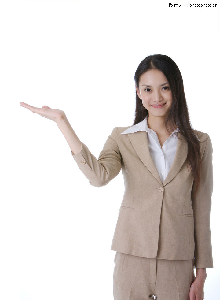 商业人物表情特写0040-人物图-人物图库-文员 白领 公司职员