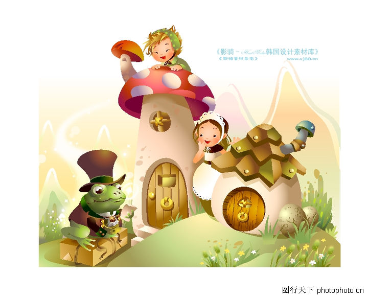 幻想魔法世界0024 人物图 人物图库 故事卡通想象 图行天下素材网